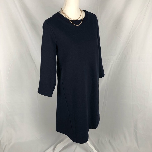 Boden Ottoman Ribbed A-Line Dress - Picture 2 of 7